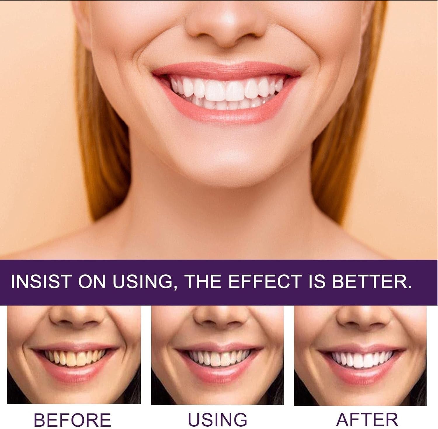 EELHOE Color Correcting Toothpaste for Yellow Teeth – 50ml