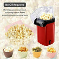Mini Home Popcorn Maker – Hot Air Popcorn Machine with Measuring Cup & Removable Lid