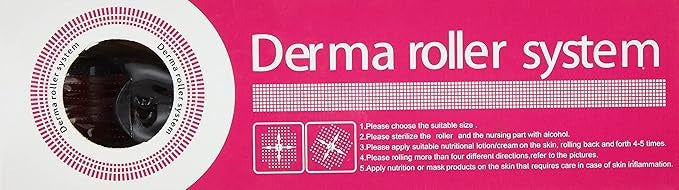 Derma Roller 1mm for Men – Hair & Beard Growth Tool