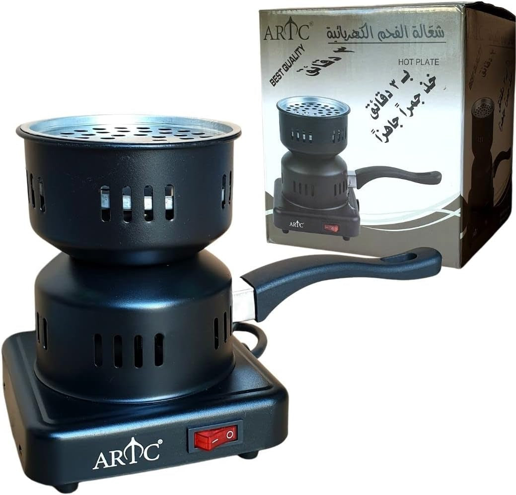 ARTC Electric Charcoal Burner with Handle – Fast & Safe Charcoal Heater