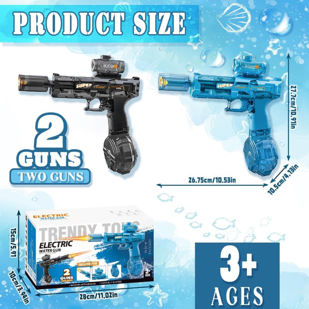 Electric Water Gun – Automatic Rechargeable Water Shooter